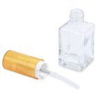 A 30mL Square Glass Dropper Bottle, featuring a clear plastic tube attached to an orange cap, which is lying next to the bottle. The image includes the brand name "Compax" at the bottom left corner.