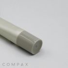 A close-up image of one end of the 19mm Needle Nose, a gray cylindrical object with a smooth, rounded cap. The background is plain white, and the logo "COMPAX" is faintly visible in the bottom left corner.